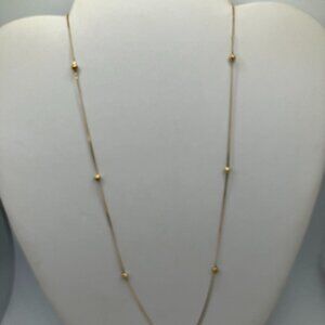 14k gold chain  20"  Italy